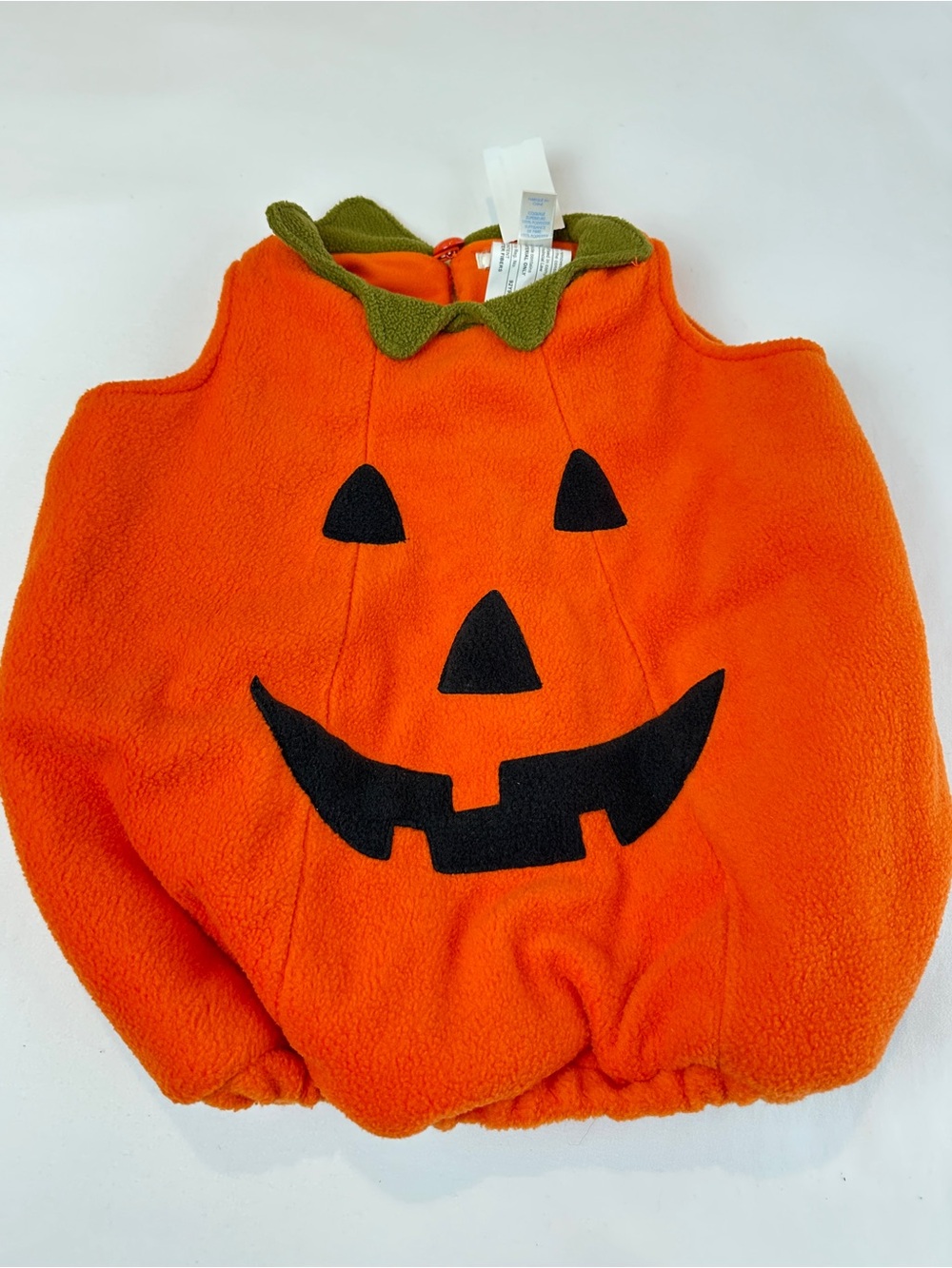 Pottery Barn Kids Orange Pumpkin Jack-o'-Lantern Costume